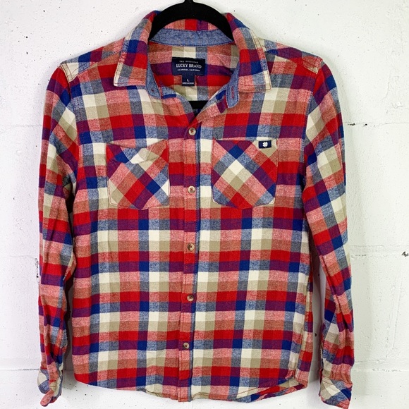 Lucky Brand Other - Lucky brand 🍀 boys flannel shirt